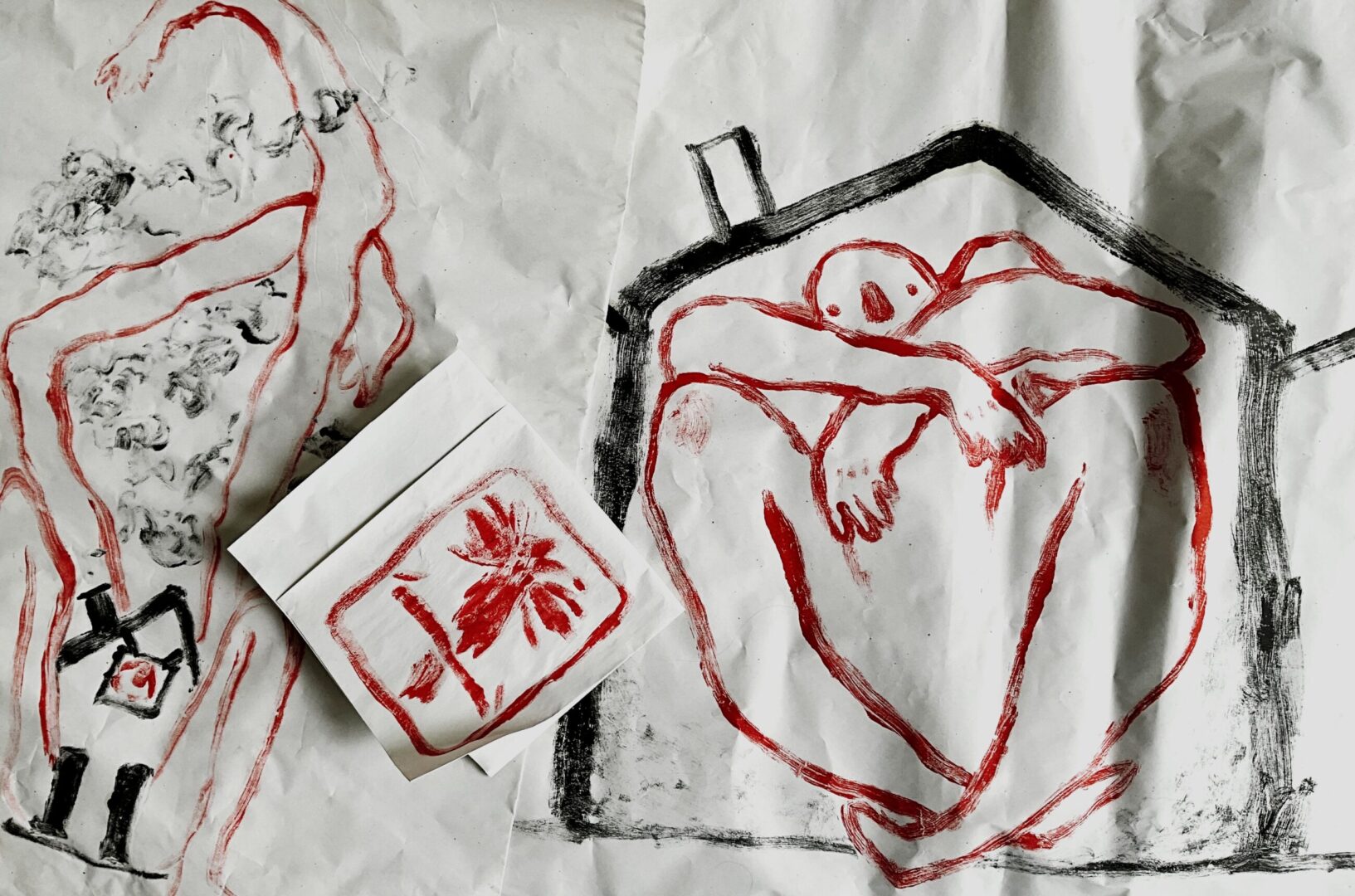 workshop monotype printen Tessa den Boef